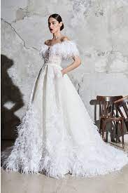 10 Wedding Dress Trends From Spring 2020 Collections Zuhair Murad Bridal Wedding Dresses Bridal Dresses
