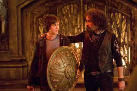 He was seen with his wife, persephone, on the sidelines, bargaining for the master bolt for percy's mother, sally jackson. Steve Coogan