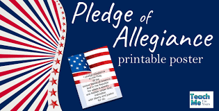 Take a minute to check out all the enhancements! Pledge Of Allegiance Printable Teach Me I M Yours