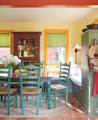 The warm color is represented through the selection of red, orange, yellow or even chocolate brown. Yellow Decor Decorating With Yellow