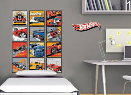 Transform Any Room With These Classic Wall Decals Styled And Illustrated To Your Favorite Hot Wheels Cars Fill Any Wall Or R Hot Wheels Cars Room Wall Decals