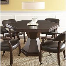 The Versatile Morris Game Table Set Features A Hexagonal Reversible Top For Use As A Dining Or Game Table The Table T Table Games Silver Living Room Furniture
