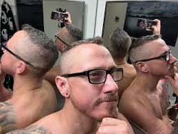 I normally cut my own hair (as pictured) but if anyone has recommendation  for a barber in town. I'd like to get one of those fancy mullets the kids  are wearing. Not