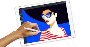 Work In More Precise Detail With Apple Pencil On The 10 5 Inch And 12 9 Inch Ipad Pro It Feels Completely Familiar But It S En New Ipad Pro Ipad Pro New Ipad