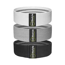 What are your favorite bands? Fabric Resistance Bands 3 Levels Per Pack Ace Lifestyle