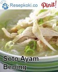 Resep Soto Bening Resep Masakan Resep Masakan Indonesia Makanan Dan Minuman