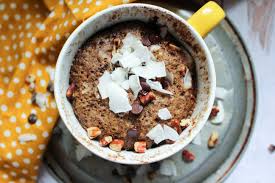 German Chocolate Muffin in a Mug {THM-S, Low Carb, Sugar Free}