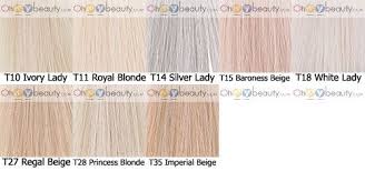 I Think The Names Have Changed But Wella Color Charm Toners