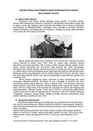 Apabila bola tersebut dijatuhkan pada lantai sesuai dengan sejarah perkembangan bola basket, setelah menolak beberapa usulan dan ide karena dianggap terlalu keras dan kurang cocok. Materi Pengayaan Bola Basket Pages 1 23 Flip Pdf Download Fliphtml5