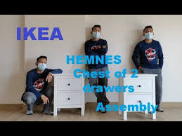 Explore 13 listings for ikea hemnes bedside drawers at best prices. Ikea Hemnes Chest Of 2 Drawers Assembly Youtube