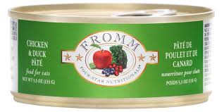 Chicken fat or salmon oil). Fromm Four Star Grain Free Chicken And Duck Pate Canned Cat Food 5 5 Oz Case Of 12 Pet Food Warehouse