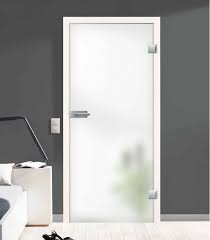 All our doors are available in standard and custom dimensions. Frosted Toughened Safety Glass Internal Door
