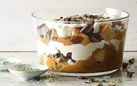 Peppermint Crisp Trifle Peppermint Crisp Crisp Desserts Peppermint Crisp Tart