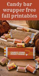 Free candy bar printable wrappers not holiday. Pin On Halloween Recipes Crafts Decorating Ideas