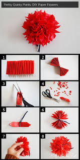 Instructional Layout Crepe Paper Flower Pom Pom Full Post On Pretty Crepe Flower Full Instr In 2020 Krepppapier Blumen Selber Basteln Blumen Aus Krepppapier
