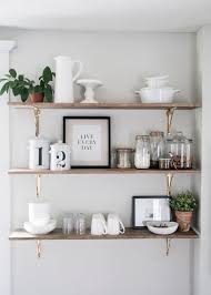 Long floating shelves industrial floating shelves floating shelves kitchen rustic floating shelves farmhouse style kitchen rustic kitchen diy kitchen kitchen ideas kitchen decor. 8 Ways An Open Shelving Kitchen Will Rock Your World