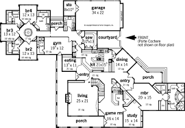 Main Floor Plan Southern House Plans Mansion Floor Plan Contemporary House Plans