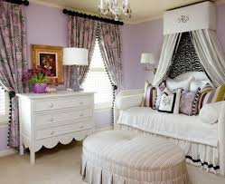 Cream And Lilac Color In The Bedroom Beige Curtains Colorful Curtains Headboard Curtains