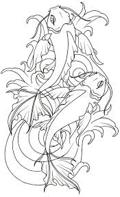 Koi Fish Tattoo Photos 03 The Collectioner Tattoo Coloring Book Coloring Books Fish Coloring Page