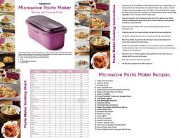 tupperware pasta maker recipes and cooking gude 2018 by tw