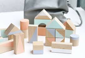 Our Hand Painted Eco Wooden Blocks Will Make A Perfect Gift For Any Occasion For Both Boys And Girls Simple Toys Wooden Toy Gift Scandinavian Interior Design