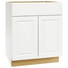 Bathroom vanity ideas, all different types: Hampton Bay Hampton Assembled 30 In X 34 5 In X 21 In Bathroom Vanity Base Cabinet In Satin White Yahoo Shopping