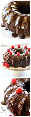 Party guests will ooh and ahh when you cut into the first slice, revealing festive red, green and white layers! Easy Chocolate Bundt Cake The Girl Who Ate Everything