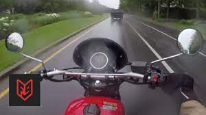 Many riders avoid riding in the rain because they think it's too dangerous. How To Ride A Motorcycle In The Rain Youtube