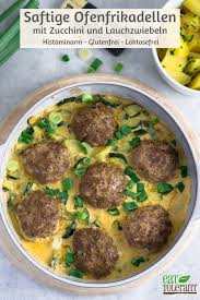 Saftige Ofenfrikadellen In Sahnesosse Eat Tolerant Chiara Gesundesessen Ofenfrikadellen Fleisch Gerichte Frikadellen