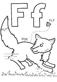 These fun and easy alphabet coloring pages are a great way for little ones to become familiar with the letter f! F Is For Fox Coloring Page Coloring Home