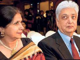 Azim premji, philanthropist & chairman wipro, with son rishad premji at sanchar bhawan to meet union minister of electronics & it and law & justice ravi shankar prasad, in new delh. Azim Premji Philanthropy Living Small Giving Large India Business News Times Of India