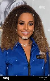 Amber Gill attends the Shea Moisture experiential popup at the Notting Hill  Carnival in London Stock Photo