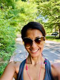 I picked a HOT day to run.