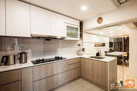 8 Ways To Do A Semi Open Kitchen In Your Hdb Kitchen Interior Design Modern Interior Design Kitchen Semi Open Kitchen