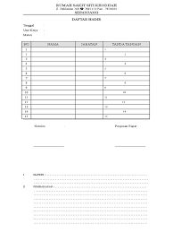 Maybe you would like to learn more about one of these? Daftar Hadir