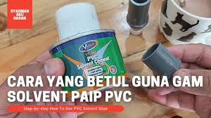 Pipa pvc adalah salah satu pengembangan produk perpipaan dari bahan thermoplastik, jenis hal tersebut akhirnya teratasi dengan solusi menggunakan bahan upvc. 24 Diy Cara Gam Pvc Paip Elbow How To Joint Pvc Elbow Pipe Using Solvent Glue Youtube