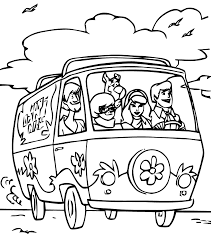 These alphabet coloring sheets will help little ones identify uppercase and lowercase versions of each letter. Scooby Doo Free To Color For Kids Scooby Doo Kids Coloring Pages