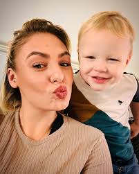 Just a little boy and his mama 🤍