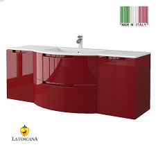 Over 20 years of experience to give you great deals on quality home products and more. Latoscana 57 Oasi Modern Bathroom Vanity Glossy Red With Two Drawers