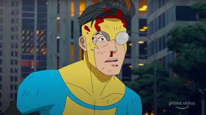 The son of earth's most powerful superhero is about to become something greater than himself: Invincible Neuer Blutiger Trailer Zur Animationsserie Unschlagbare Heldengenese Seriesly Awesome