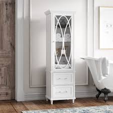 Shop our selection of bath furniture and save big on cabinets, toilet toppers, washstands and more! Kelly Clarkson Home Gabby 18 W X 60 H X 14 D Linen Cabinet Reviews Wayfair