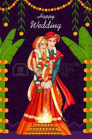 347 Indian Wedding Couple Cliparts Stock Vector And Royalty Free Download Indian Wedding Couple Indian Wedding Invitation Cards Wedding Invitations Indian