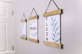Farmhouse style is a popular design aesthetic due to its simplistic charm, warmth and earthy color be sure to get creative when designed your farmhouse style bathroom, such as a sliding barn door shop at flea markets and on craigslist to repurpose some items to use in your bathroom decor, you. Modern Boho Farmhouse Bathroom Reveal Making Manzanita