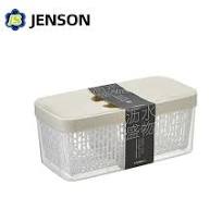 China Rectangular Drain Basket Storage Box with Lid ...