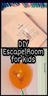 The escape room puzzles for kids are not like a stroll in a park, it may require some serious thinking and planning to solve various kinds of puzzles, and for that everyone needs to work in sync with each other. Diy Escape Room For Kids I Tried This At Home With My Kids But It Could Easily Be Used In A Clas Ideen Zum Selbermachen Fur Kinder Kinder Aktivitaten Kinder