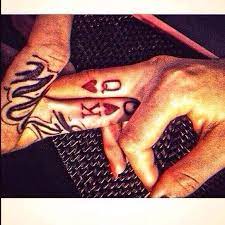 They also believe that getting your significant other's name tarot card tattoos do not bring bad luck. I Know Its Like Bad Luck To Get Couple Tattoos But I Think This Is Super Cute Couple Tattoos Tattoos Tribal Tattoos