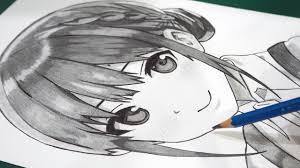 The anime art subreddit for all your anime art needs and desires! How To Draw Cute School Girl Anime Drawing Anime With One Pencil Youtube
