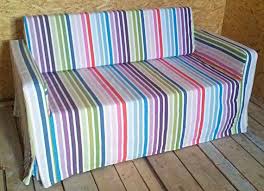 70+ fabrics & customisations to choose from for our ektorp sofa covers / sofabed / loveseat / 2+2 sectional / armchair / chaise lounge slipcovers. Slipcover For Solsta Sofa Bed From Ikea Multicolor Stripes Solsta Sofa Bed Ikea Sofa Covers Sofa Bed