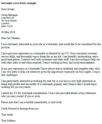 When applying for a position as an r.n. Cover Letter Template Barista