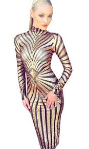 Black And Gold Long Sleeve Bodycon Dress Tiger S Eye Black Gold Geometric Sequin Long Sleeve Mock Neck Bodycon Midi Dress Sold Out Simple Long Sleeve Dress Midi Dress Bodycon Dresses